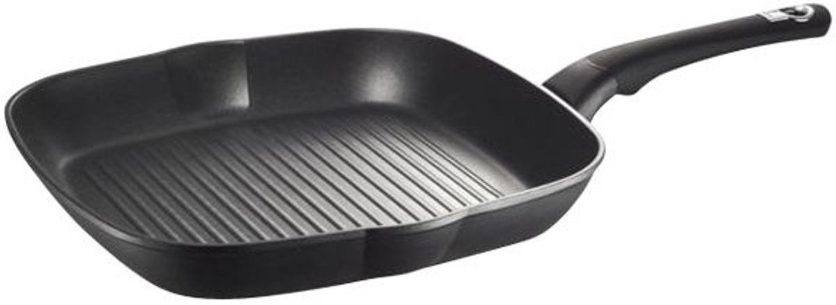 Bialetti impact inductie plus grill 28x28cm