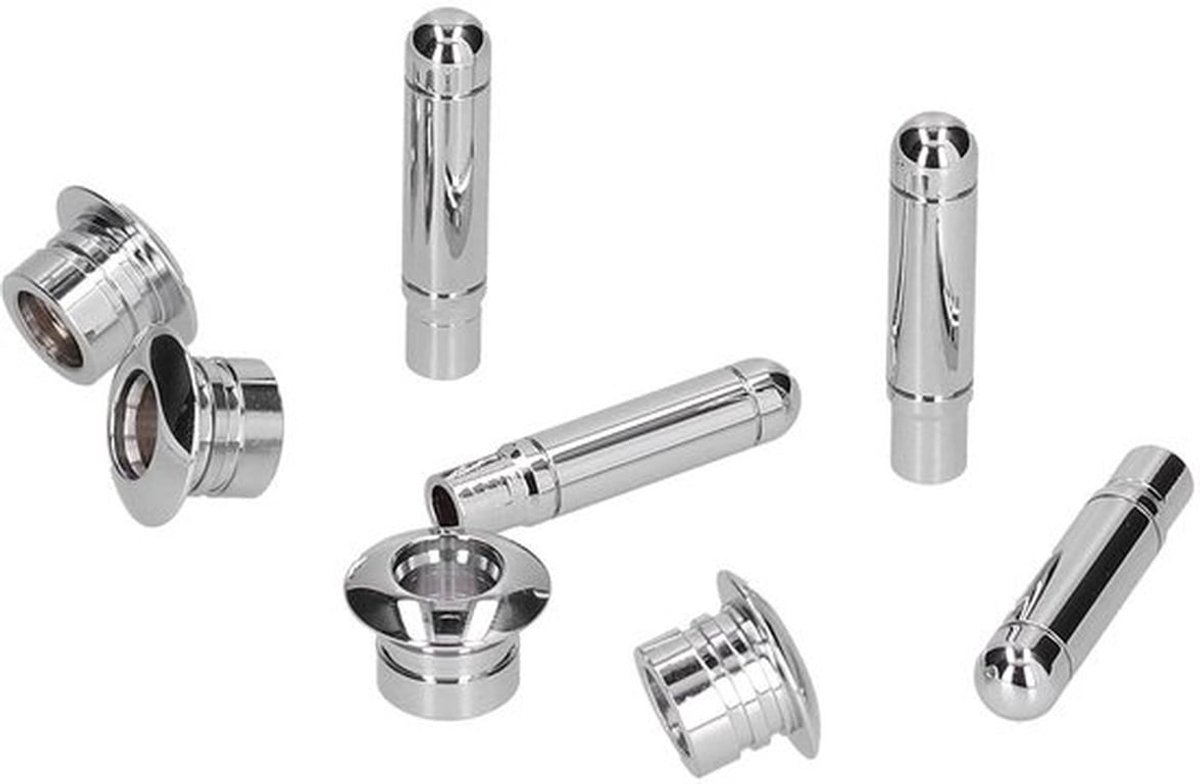 Deurslot Pin Vervanging voor TRAX/Cruze/Malibu - Deurslot Binnendeur - Duurzaam ABS - Verchroomd - Eenvoudig te Installeren - Hoge Precisie - Deurslotknop