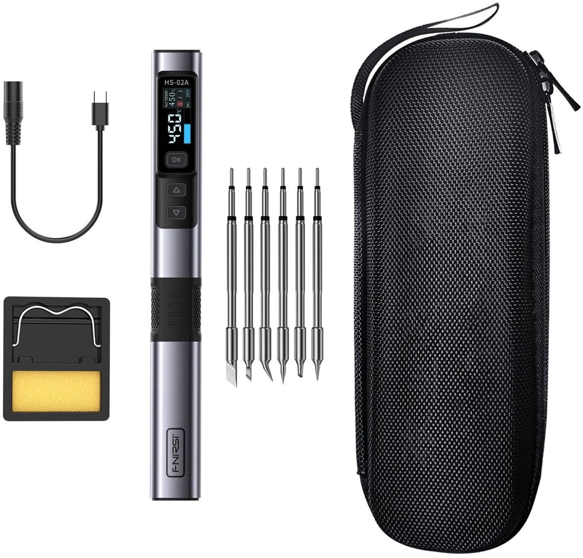 Solidchoice - Slimme Lijmpistool Set met Digitale Temperatuurregeling