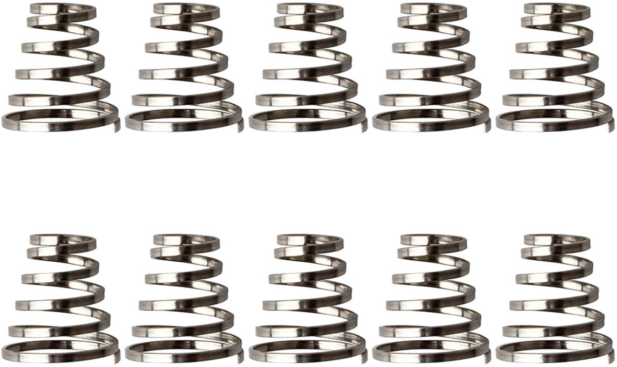 Solidchoice - Set van 10 RVS Quick Release Hendelassen voor Fietsen