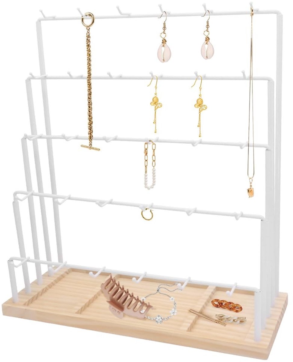 Solidchoice - 5 Laags Oorbel Display Stand voor Sieraden