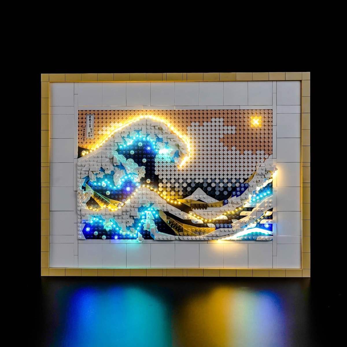 Solidchoice - LED Verlichtingsset voor Hokusai The Great Wave