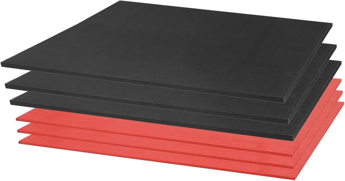Tool Case Foam 56 x 40 cm - EVA Non-Slip Gereedschapskoffer Schuimvulling - 6-in-1 Set voor Veilig Opslag en Bescherming van Gereedschap
