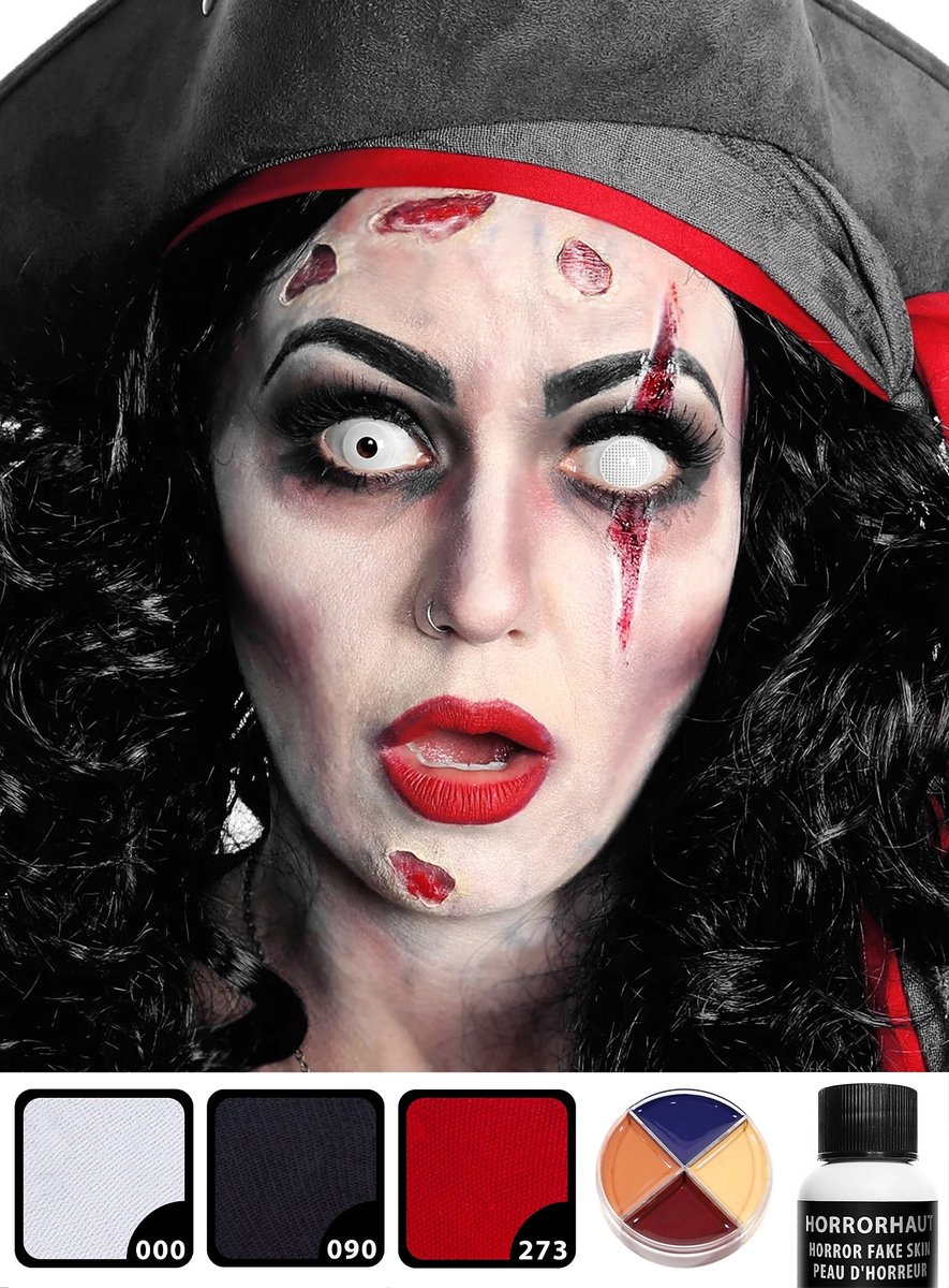 Make-up Set Zombie Piratenvrouw