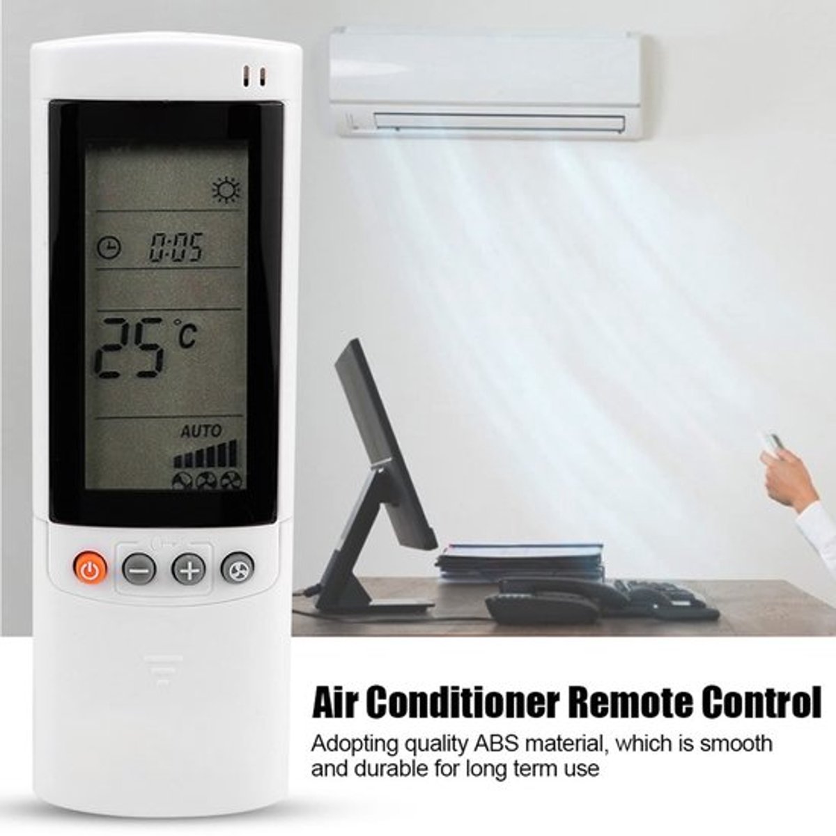 Vervanging Afstandsbediening voor Airconditioner - Geschikt voor Airwell Electra Gree A415/rc08b