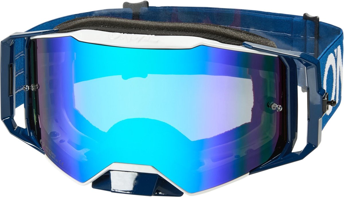 O'NEAL B-55 Cram Blauw Wit Crossbril -