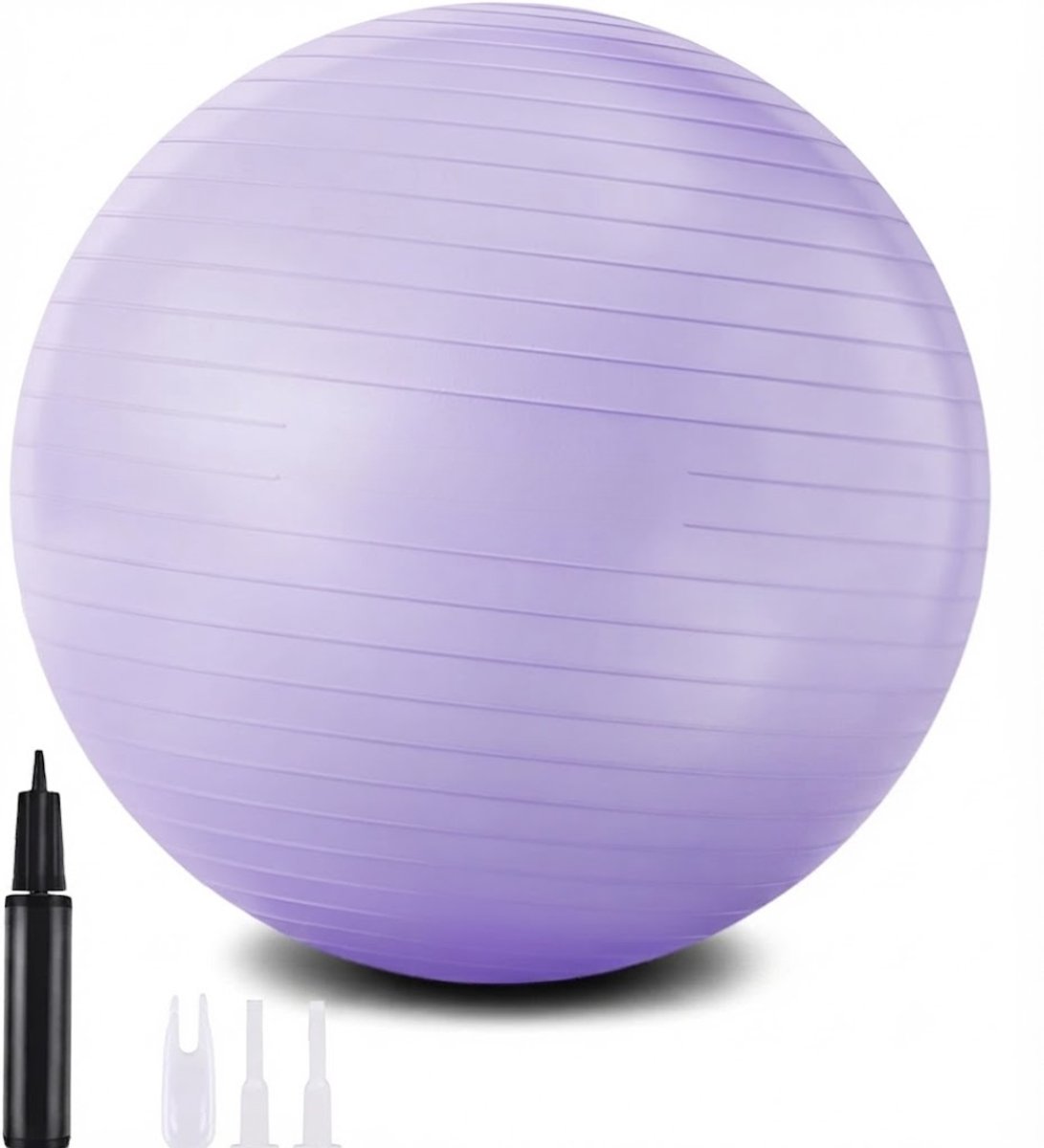Lìon® Zwangerschaps Bal - Fitness bal - Zwangerschapsbal - Lichtpaars - 26cm x 19cm x 5cm