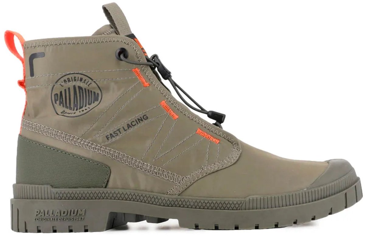 Palladium Sp20 Travel Hi Laarzen Groen