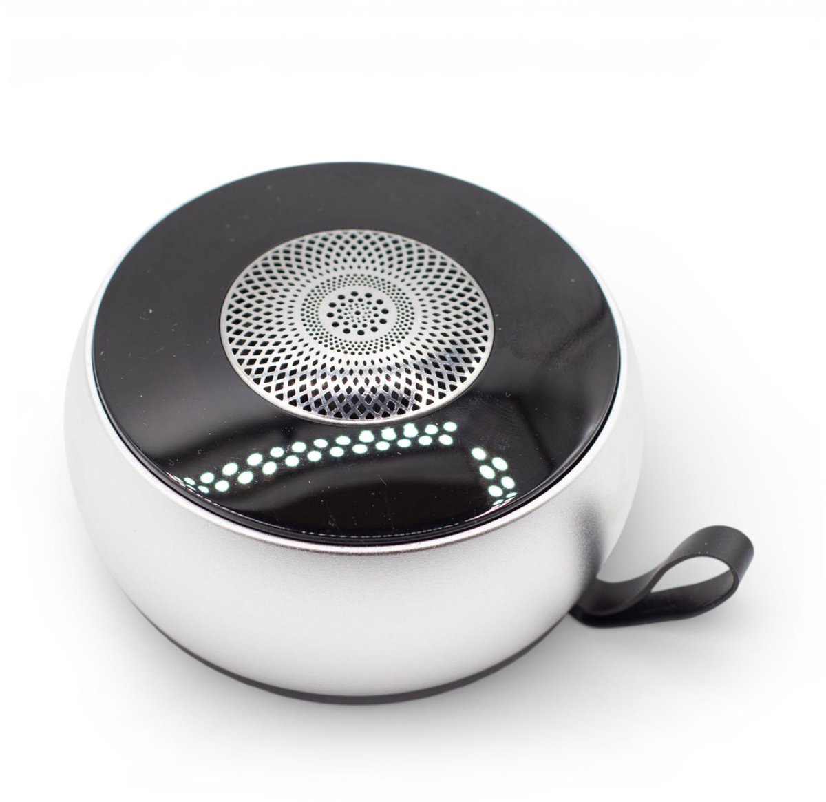 SIlver Mandela Lighting Effect Mini Speaker
