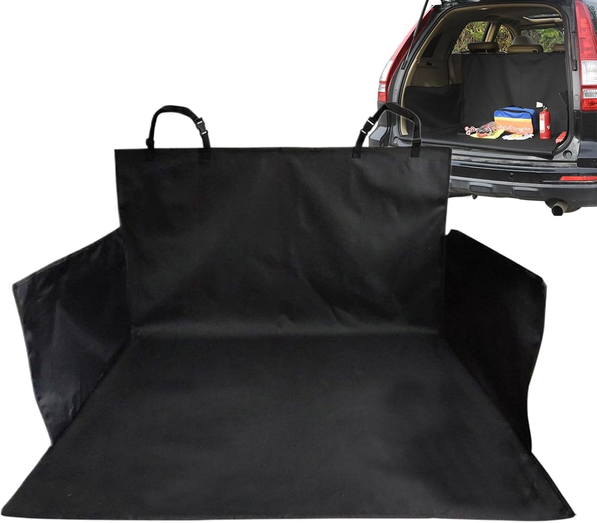 Autohondenmat, hondenstoelhoes, beschermer, antislip, stofdicht kussen, waterdichte opbergzak, zwaar materiaal voor vrachtwagens, lange ritten, voertuig, achterbank, avonturen, eenvoudige reiniging