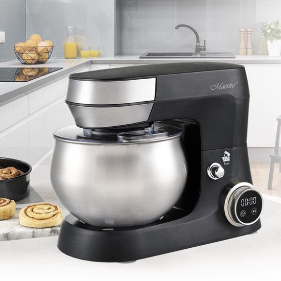 Maestro MR-558 Serie - Keukenmachine - 2000W - 5L Kom - Planetair Systeem van Maestro — afbeelding 2