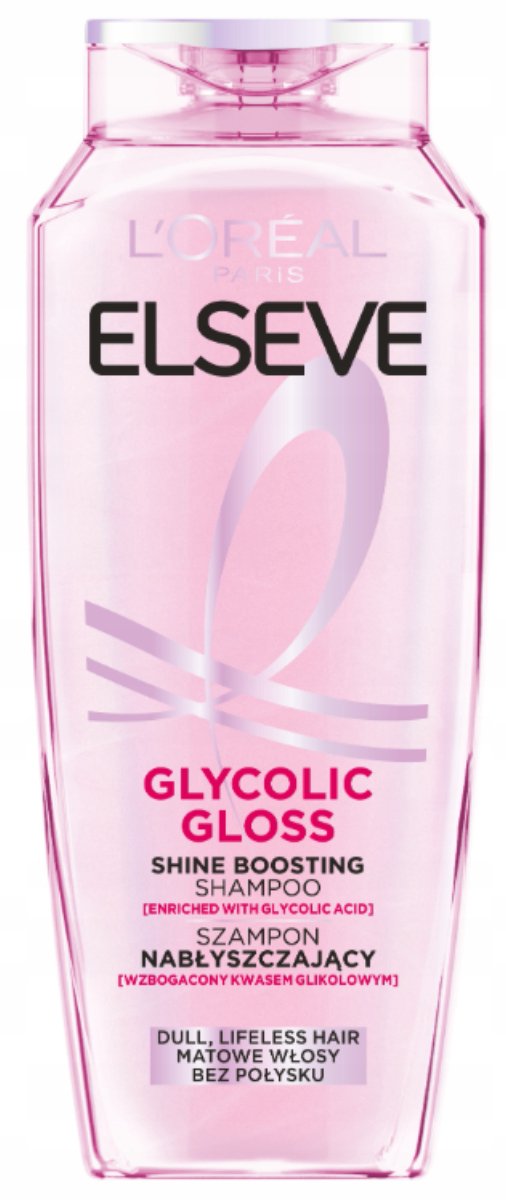 L'Oréal Elseve Glycolic Gloss - Shampoo - Glanzend - Voor Dof Haar - 400ml