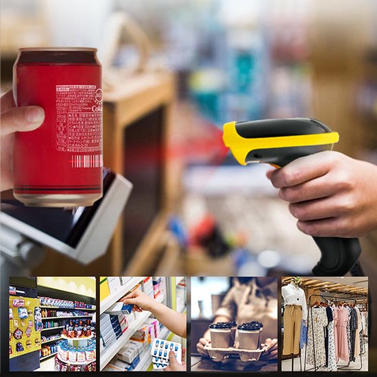 Qoltec Serie - Bekspanner - 1D 2D - USB — afbeelding 2