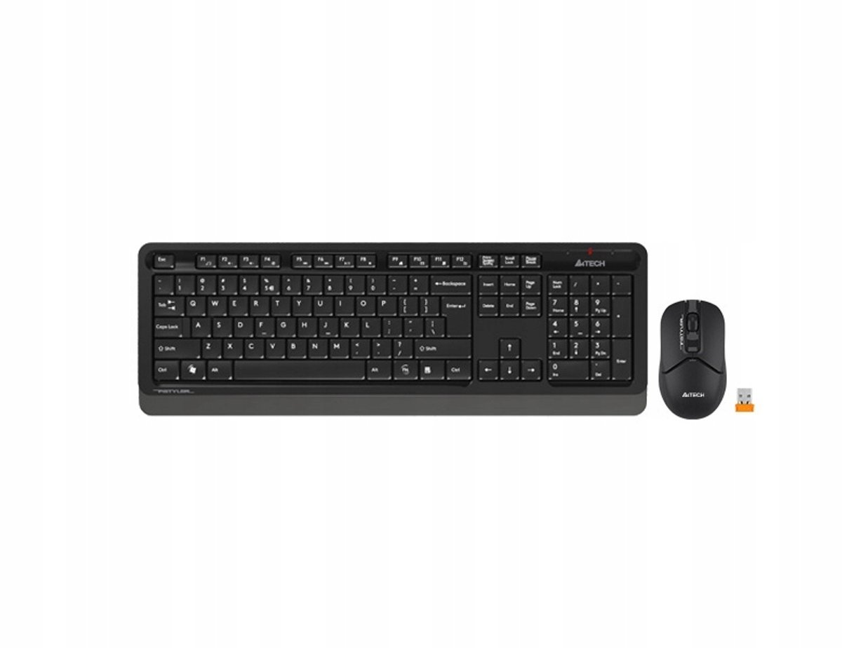 A4Tech Toetsenbord-Muisset Fstyler Fg1012 Voor Computerwerk, Kantoor, Laptops