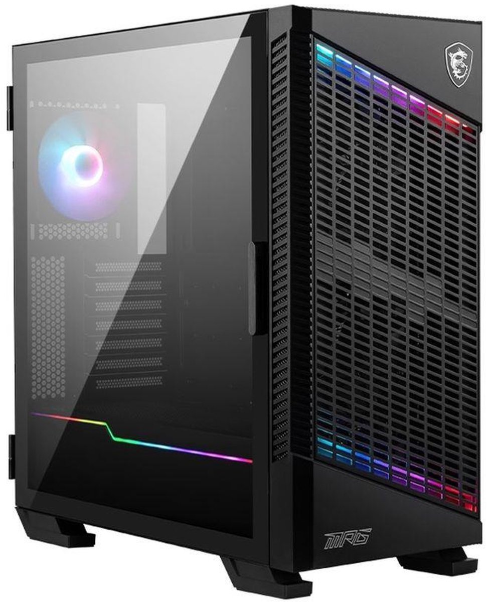 MSI MPG VELOX 100P AIRFLOW computerbehuizing Midi Tower Zwart