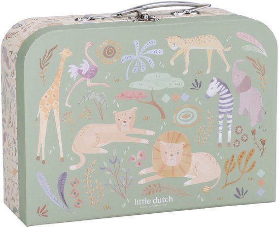 Little Dutch Kofferset FSC - Safari Friends — afbeelding 4