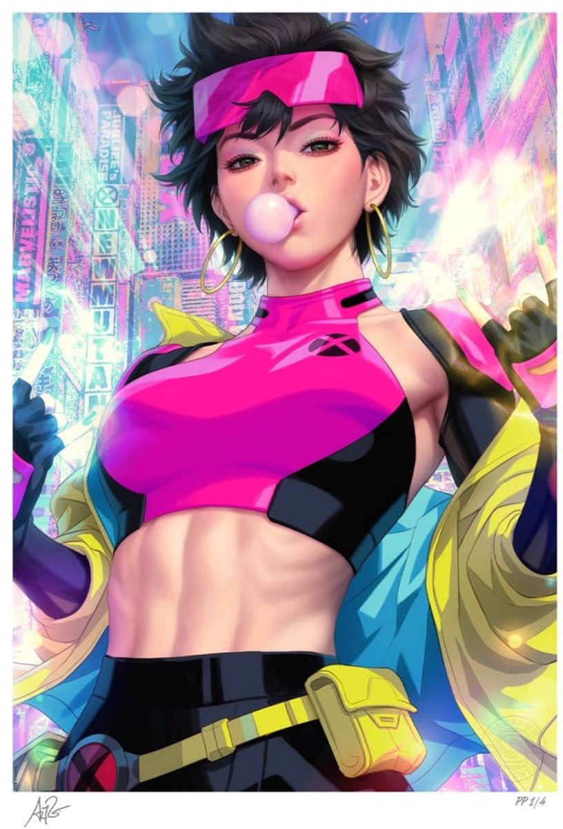 Sideshow Collectibles X-Men Marvel Art Print Jubilee 46 x 61 cm - unframed Poster & Wallscrolls