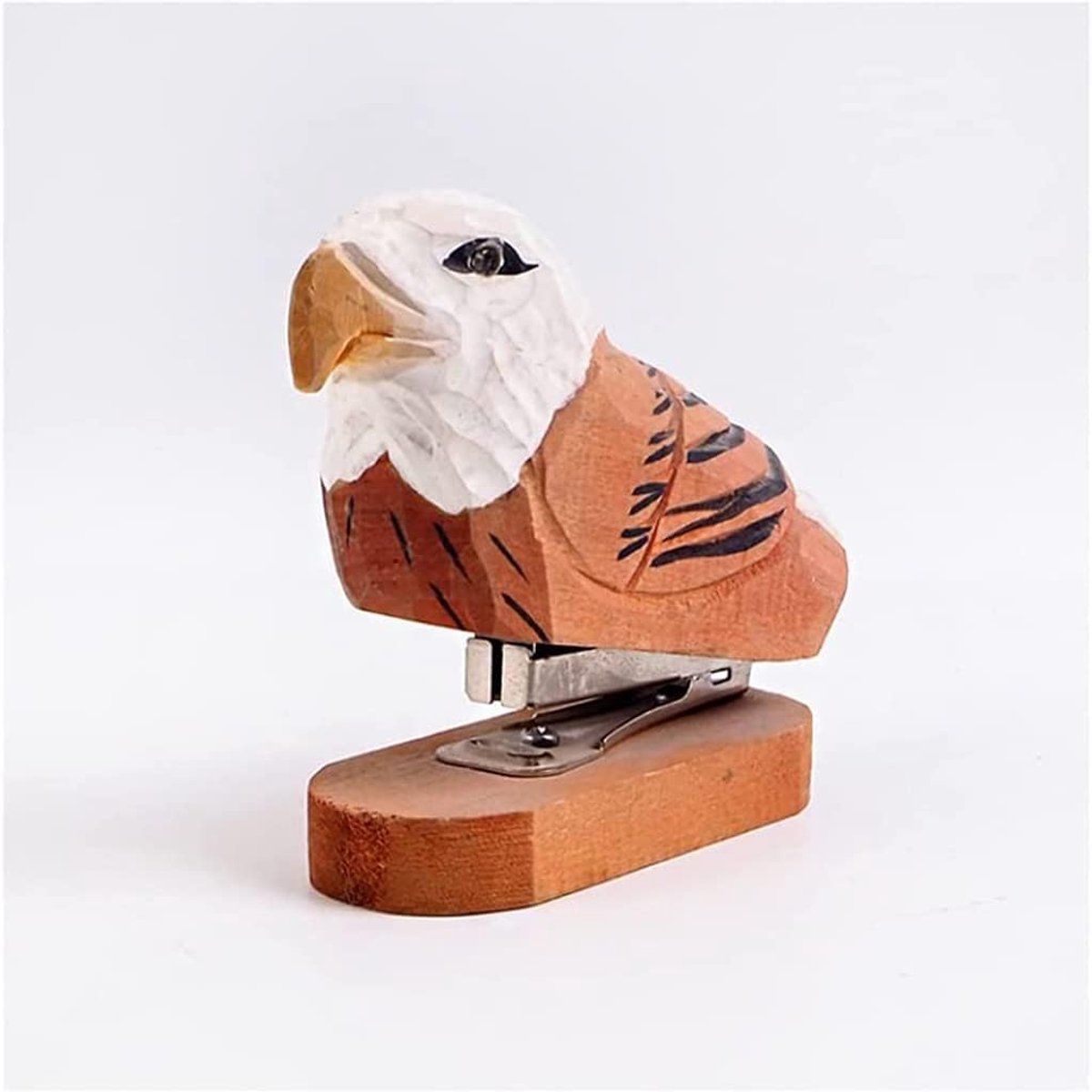 Houten Nietmachine - Bureau Decoratie - Papier Binden - Handgesneden Design - 25 Vel - Niet Gespecificeerd
