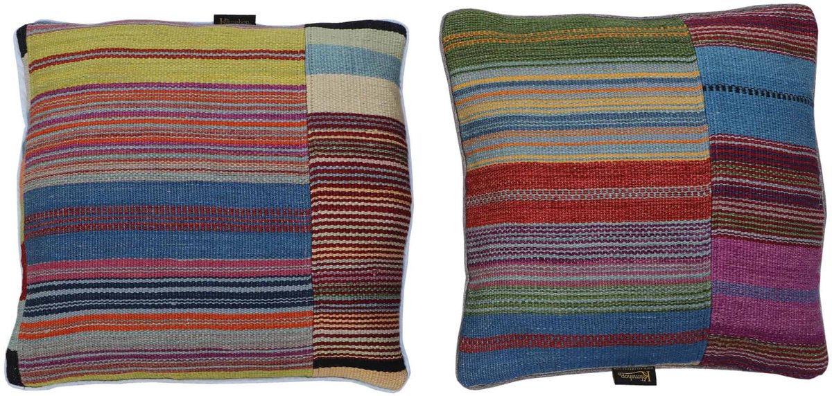 Handgeweven Kilim Kussenhoes