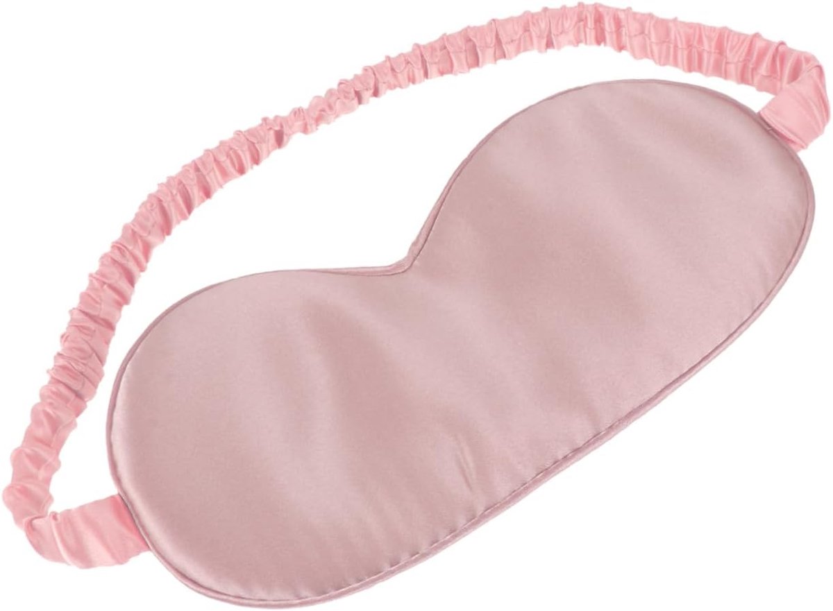 Slaapmasker - Oogmasker - Ongestoord Slapen - Lichtdicht Ontwerp - 20 x 10 cm - Roze