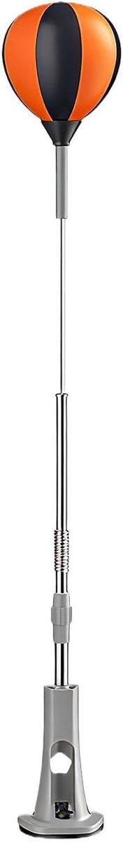 Bokszak met standaard - Staande bokszak - Cardio training - In hoogte verstelbaar - 155-175 cm - Zwart