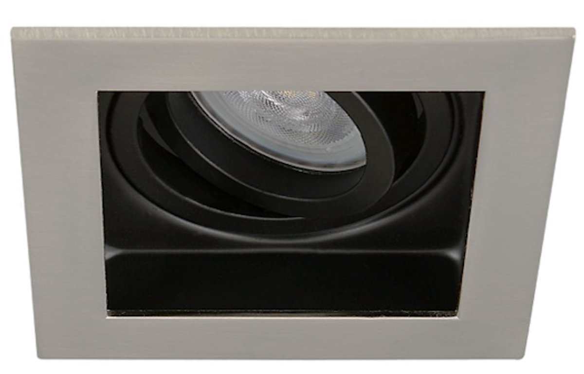 LED inbouwspot Lans -Verdiept Wit -Warm Wit -Dimbaar -4W -Philips LED