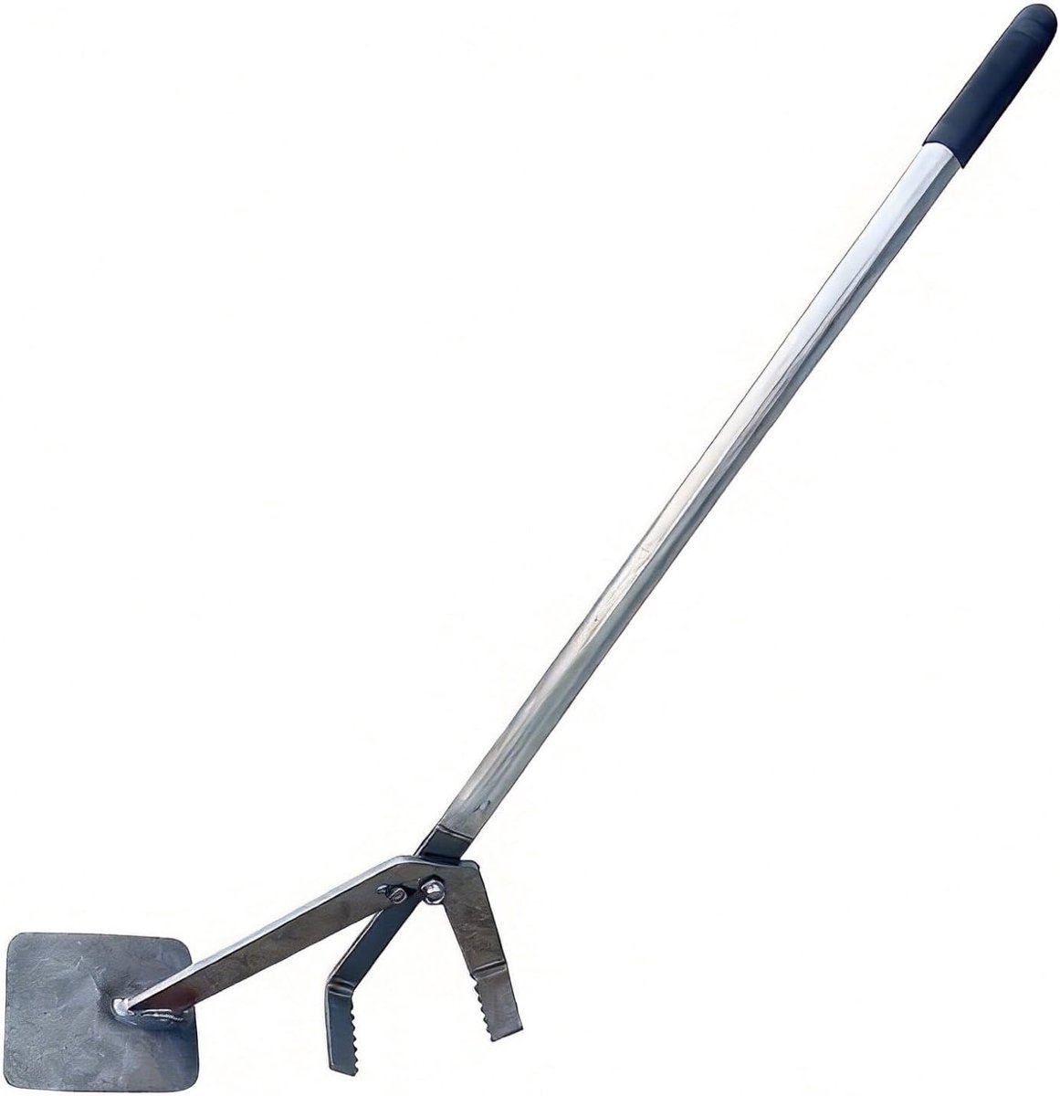 Onkruidtrekker Lange Steel - Wieden Tool - Tuin Onderhouden - Ergonomisch Staand Gebruik - 132 cm - Zwart