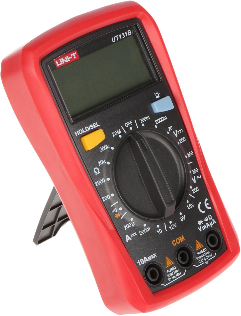 UNI-T UT-131B Serie - Multimeter - Digitaal - Batterijtester - LCD Weergave