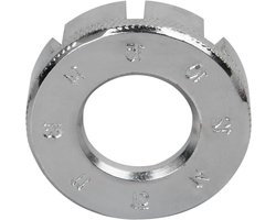 Bicycle Spoke Wrench 8-Weg Gereedschap voor Fietsnaven, Mountainbike Spaken Sleutel, Reparatie Tool voor Spaken 10-15 cm - Zilver