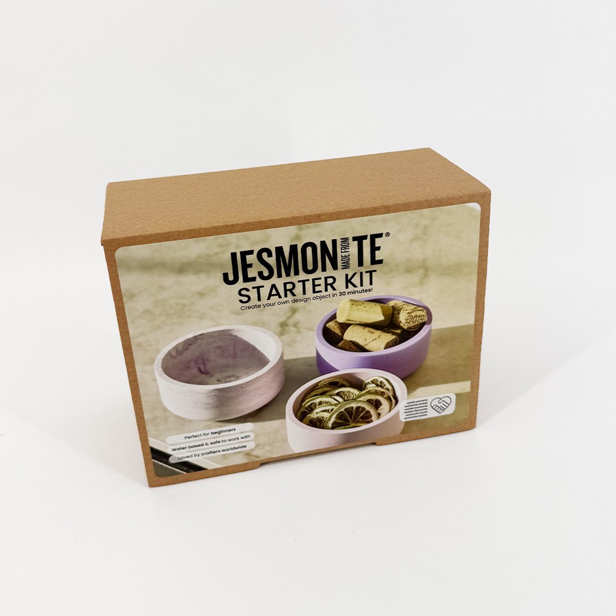 Jesmonite® starter kit - Klein rond kommetje