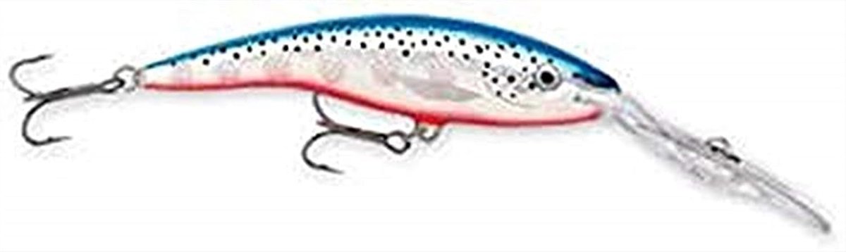 Drijvend Kunstaas - Diep Duikend Lokaas - Vissen - Extreme Duiklip - 889 cm - Blauwe Flitser