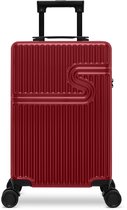 BHPPY Handbagage koffer 55x34x20 cm - Reiskoffer handbagage - TSA slot - 28L - Signature koffer Sun-Dried Tomato