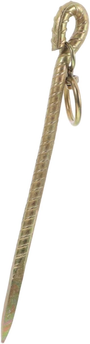 Grondpennen Set - Sterke Ankers - Buiten Vastzetten - Verzinkte Behandeling - 30 cm Lengte - Goud