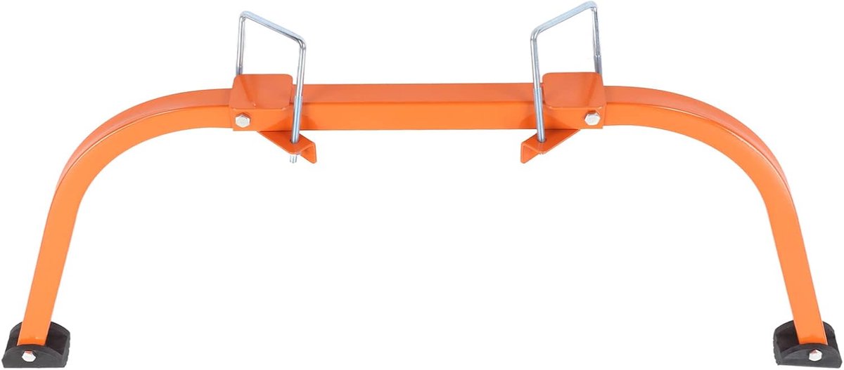 Ladderdakhaak - Dakbeugel Ladder - Veilig Werken - Hoge Gewichtscapaciteit - 42 cm breed - Oranje