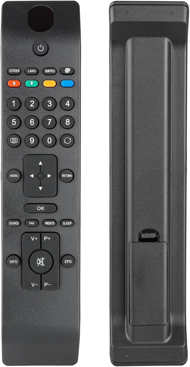 Afstandsbediening RC3902 - Vervangende controller - Compatibel met Telefunken Saba TV - Eenvoudig in gebruik - ShopVlot