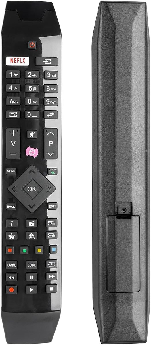 Afstandsbediening voor Hitachi LED LCD TV - Vervangend model - Geschikt voor diverse modellen - Eenvoudig in gebruik - ShopVlot