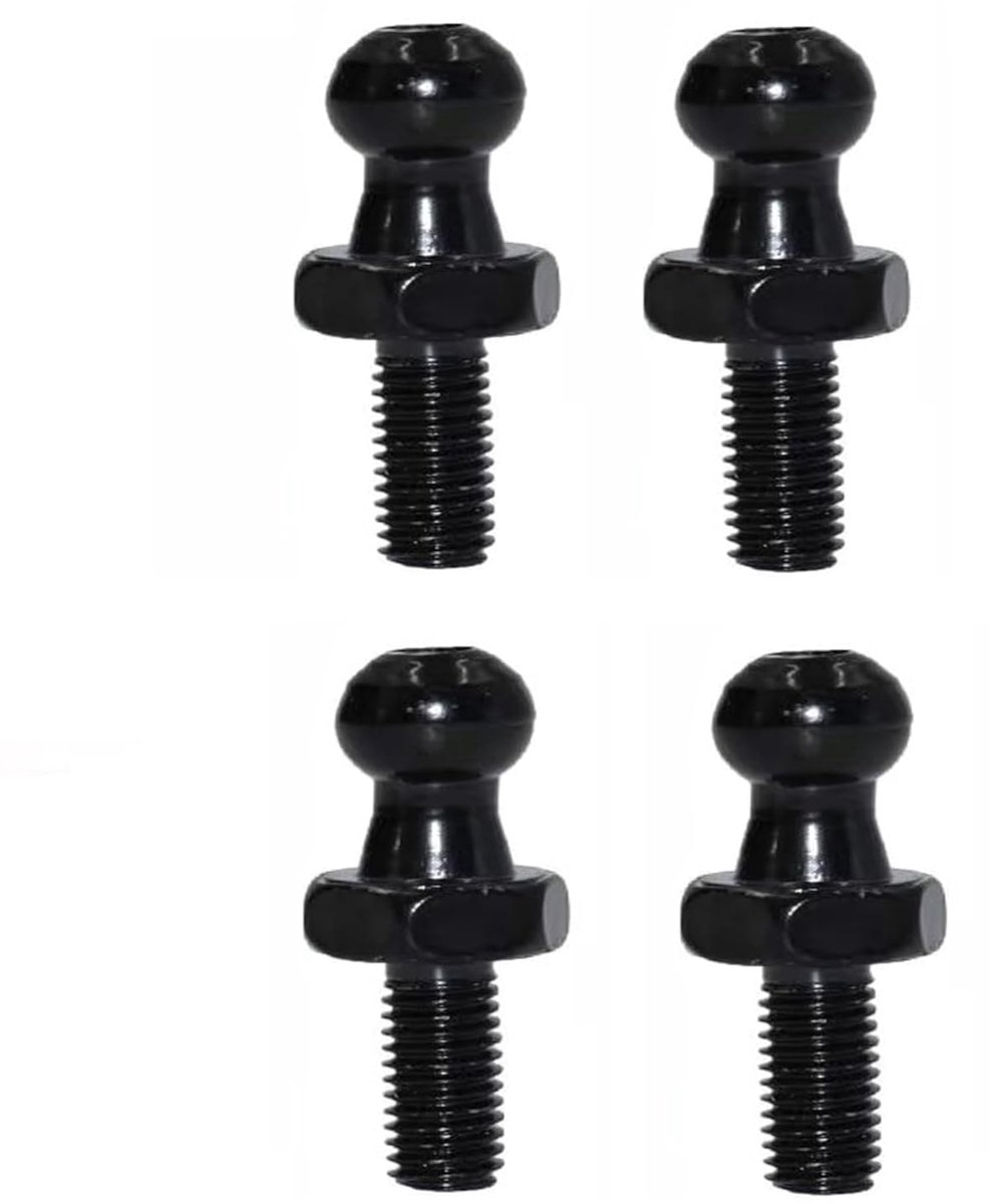 Ball bolts voor gasdrukveren - 10 mm kogel - 15 mm schroefdraad - vervanging voor oude bouten - ShopVlot