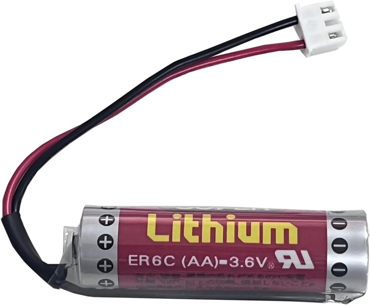 Vervangende batterij ER6C AA 3.6V - Compatibel met PLC FX2N-128MR FX2N-48MT FX1N - Hoogwaardige A+ cellen - ShopVlot