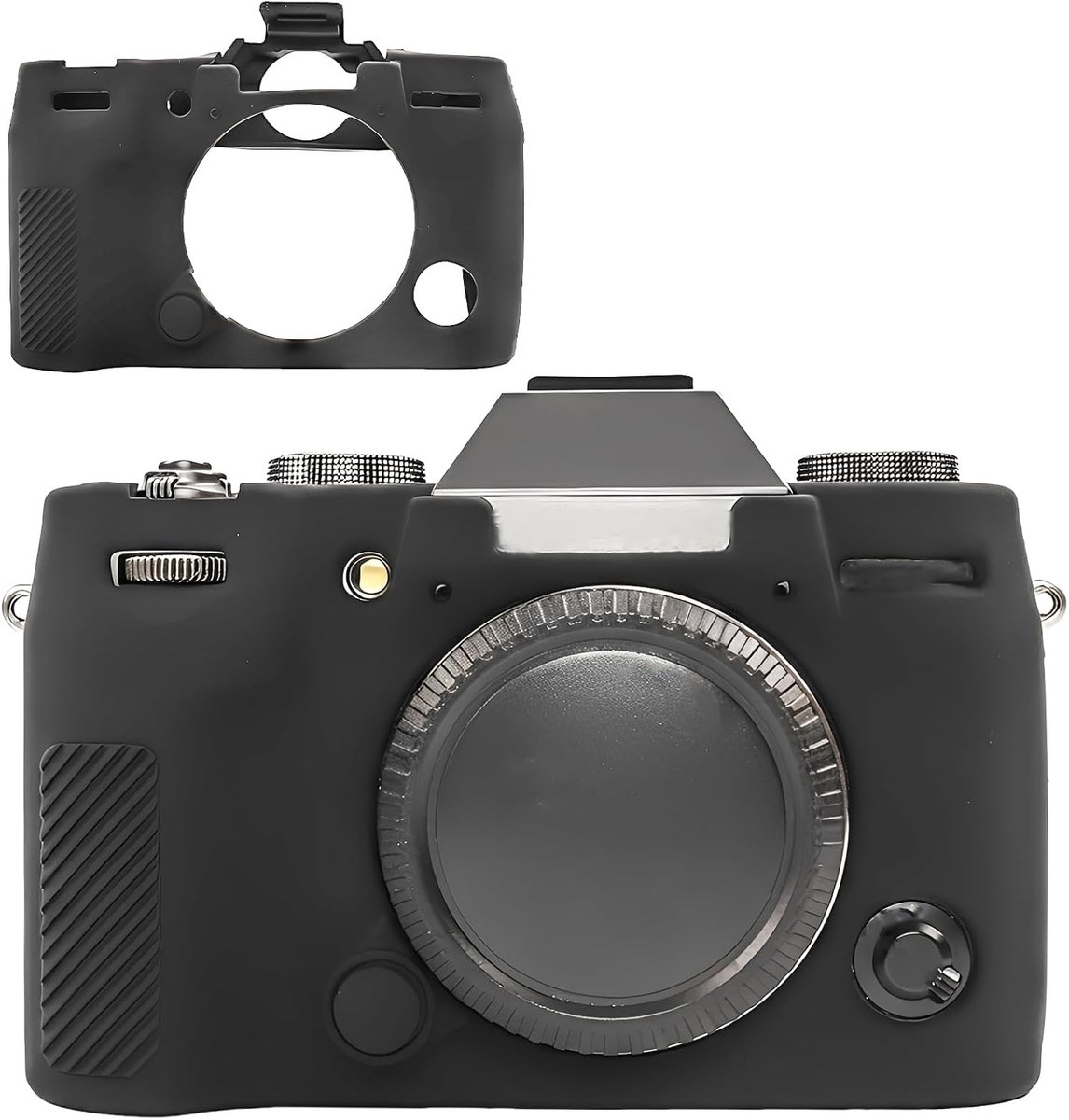 Camera case voor Fujifilm X-T50 - Zacht siliconen - Perfecte pasvorm - Ideaal voor onderweg - ShopVlot