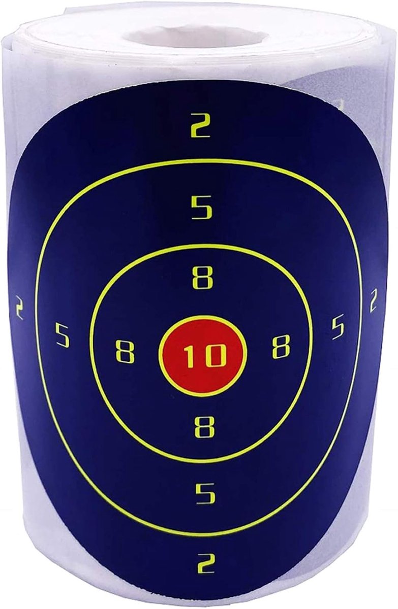 Splash guard stickers 200 stuks - 4 inch zelfklevend - hoge zichtbaarheid - eenvoudig aan te brengen - ShopVlot