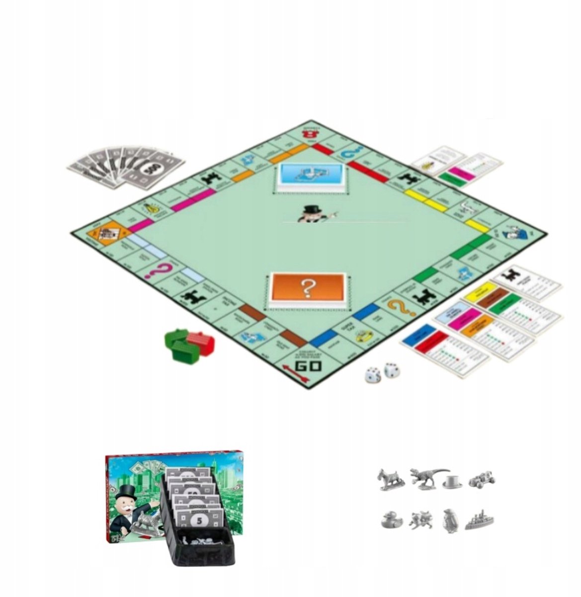Klassiek vastgoedspel - Strategie en plezier voor 2-6 spelers