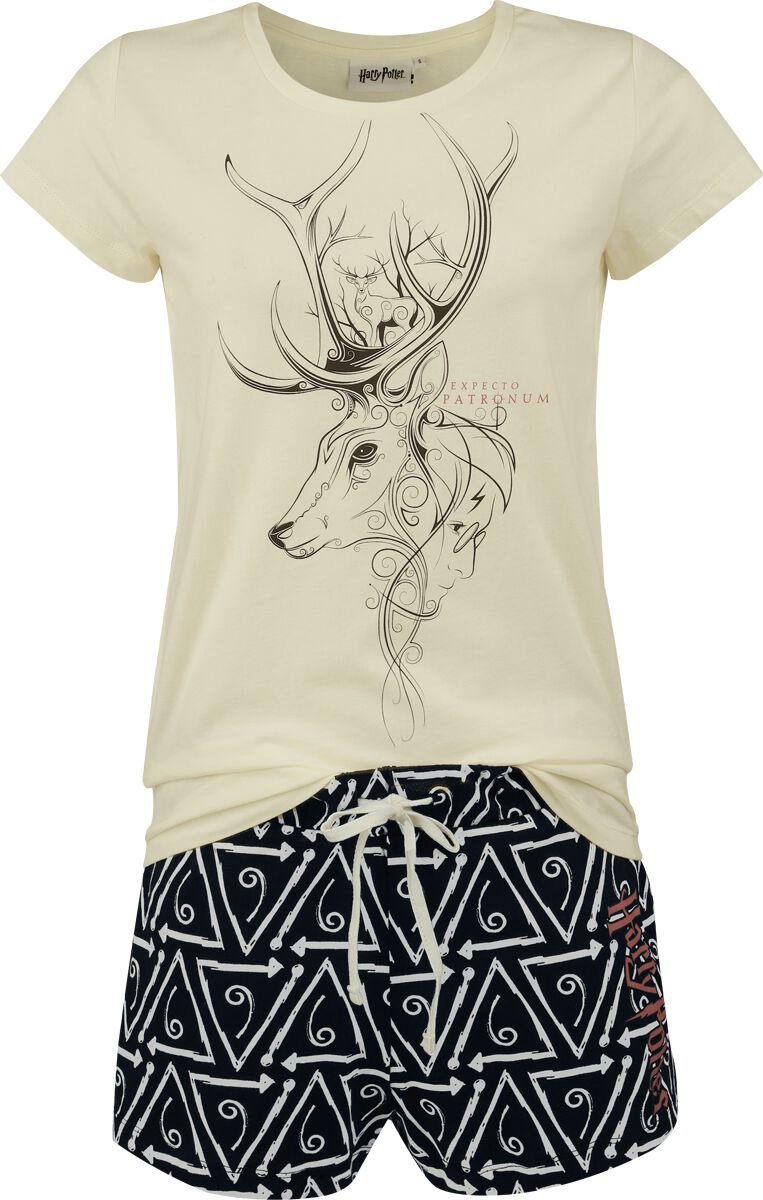 Harry Potter Patronus Pyjama meerkleurig Katoen multicolor