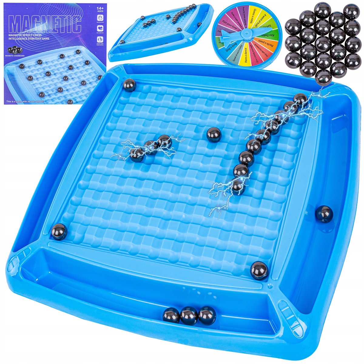 Magnetische Schaken: Educatief Spel met Ballen & Basis
