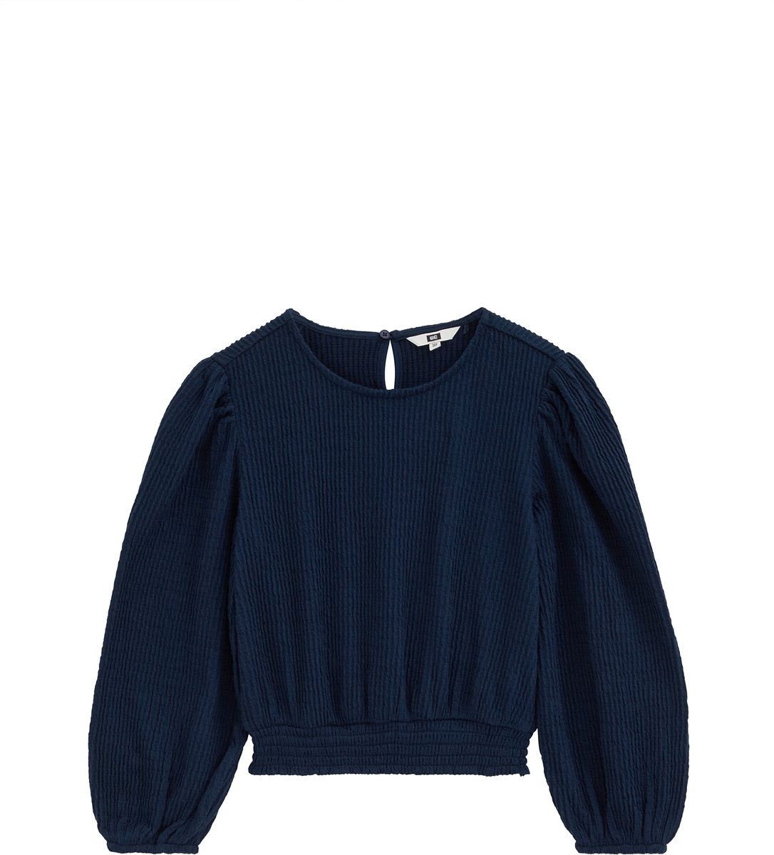 WE Fashion Meisjes cropped top met structuur