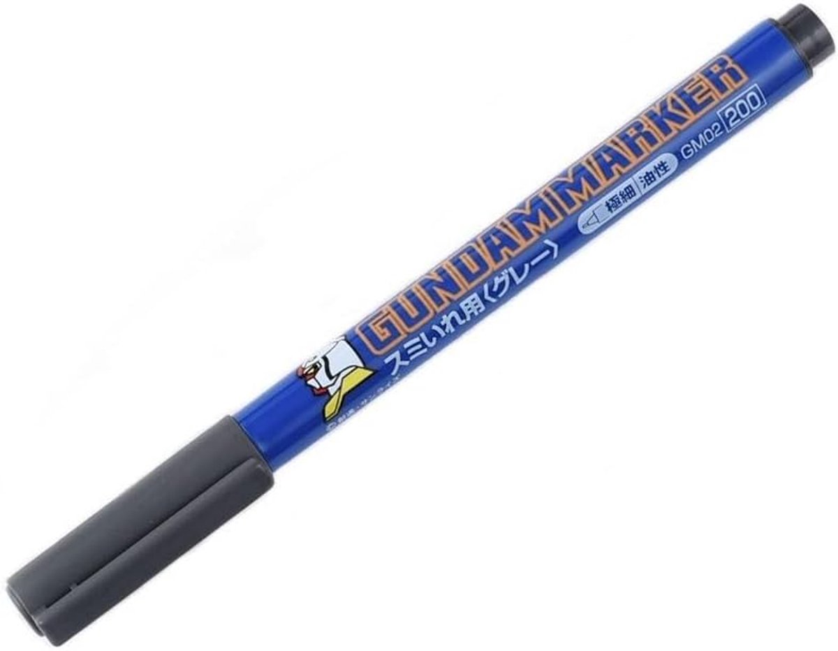 Gundam markers ultra fine zwart - detailvoering - perfect voor modelbouw - voor fijne lijnen - ShopVlot
