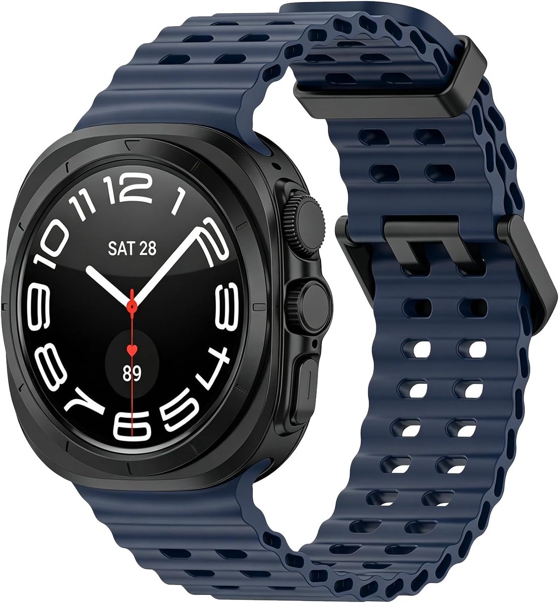 Siliconen horlogeband Galaxy Watch Ultra 47mm - waterdicht - ademend - ideaal voor sport - ShopVlot