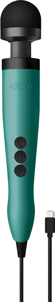 Vibrator USB-C Wand - Turquoise - Reistvriendelijk - Modern design voor Gen-Z - ShopVlot