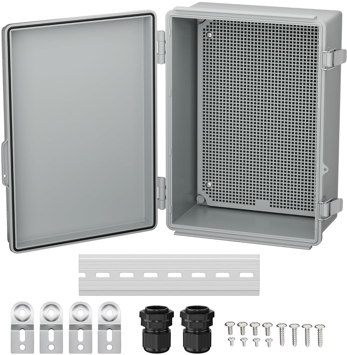 Buitenkast IP65 Waterdicht - ABS Kunststof - 11,5 x 3 x 5,5 cm - Voor Elektrische Installaties - ShopVlot