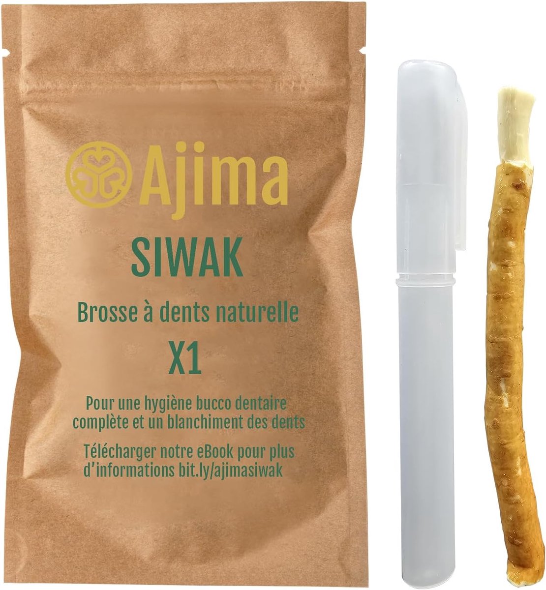 Siwak natuurlijke tandenborstel - Araq hout - antibacterieel - voor optimale mondhygiëne - ShopVlot