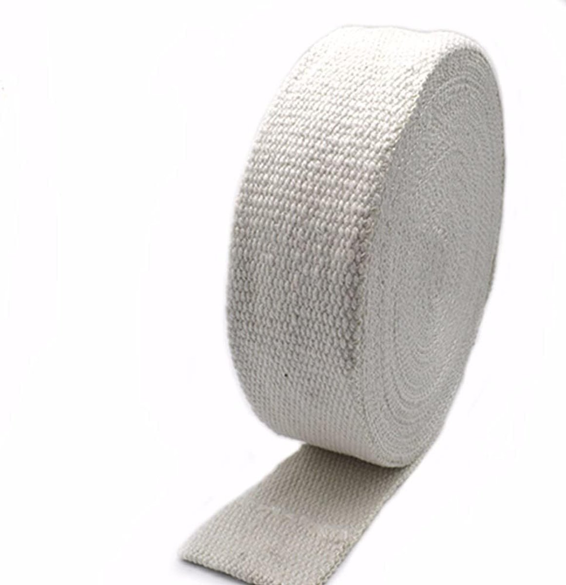 Vezelstrips, keramische vezelband, isolatietape, vuurvaste band, glasvezelband, aluminiumsilicaatband, aluminium, 3 mm x 80 mm x 1000 mm